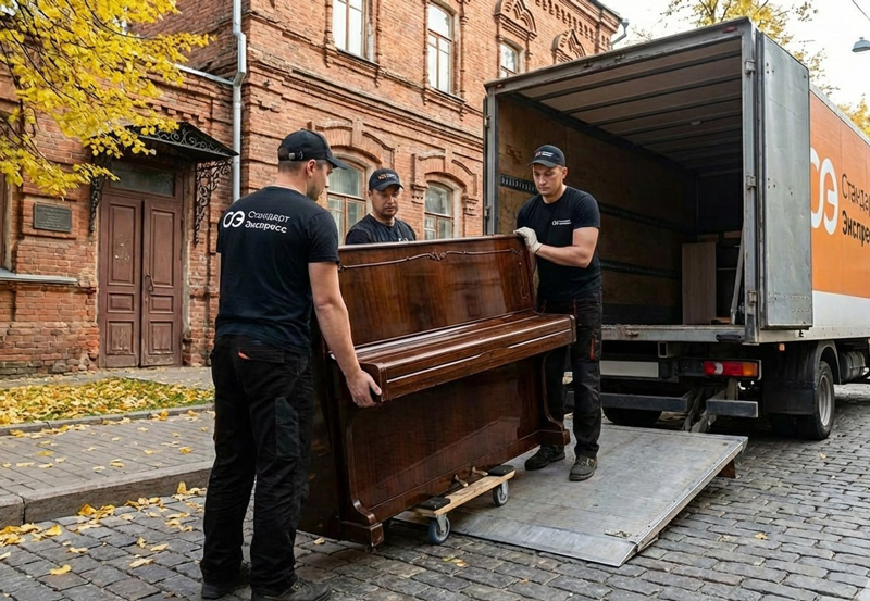 Перевозка пианино/рояля в Короче